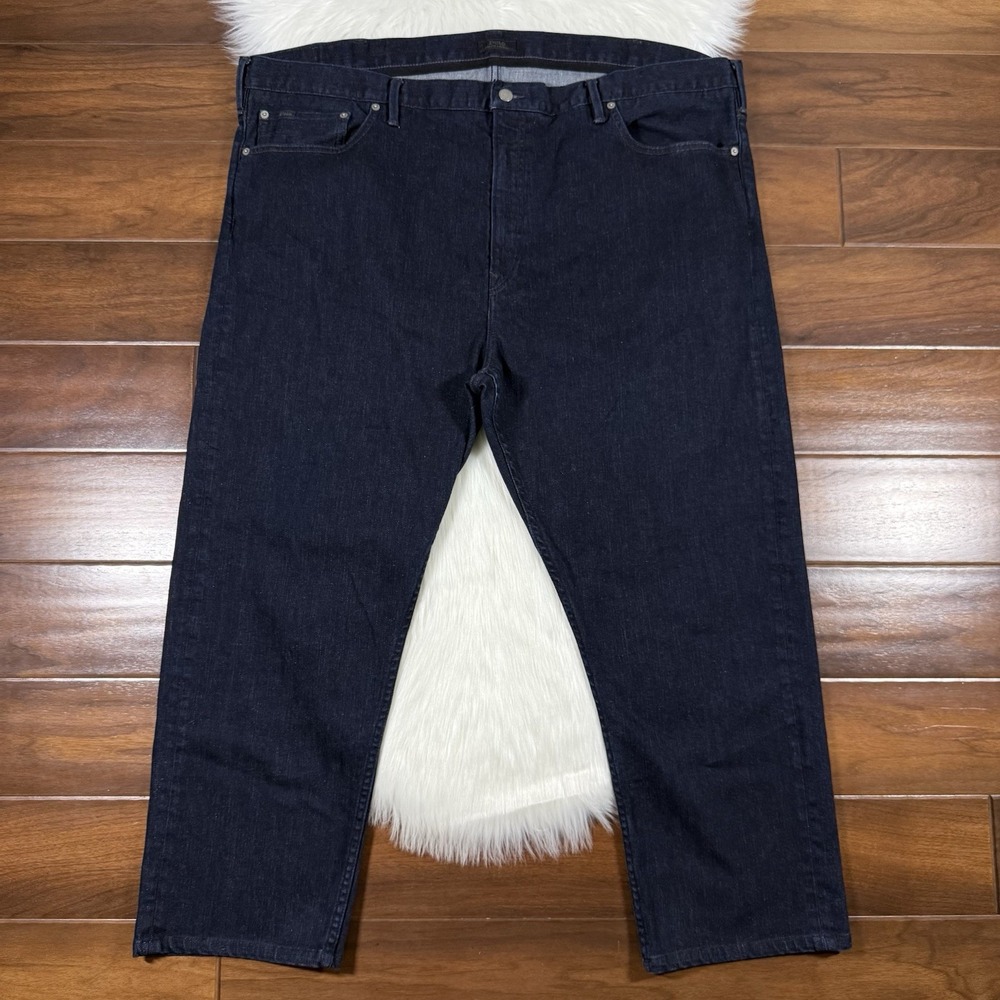 Polo Ralph Lauren Size 48 B Dark Wash The Prospect‎ Straight Denim Jeans ALTERED